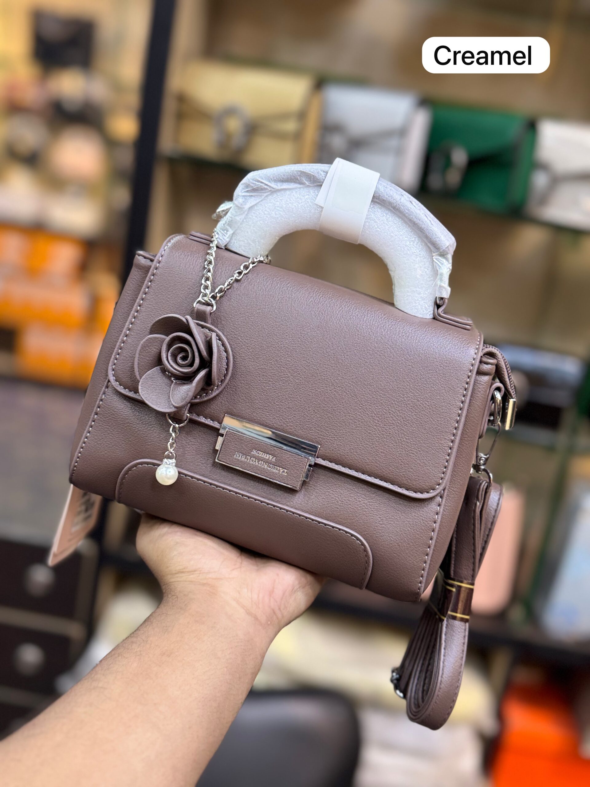 Imported Premium Handbag for Women Unique Design | Medium Size - Image 10