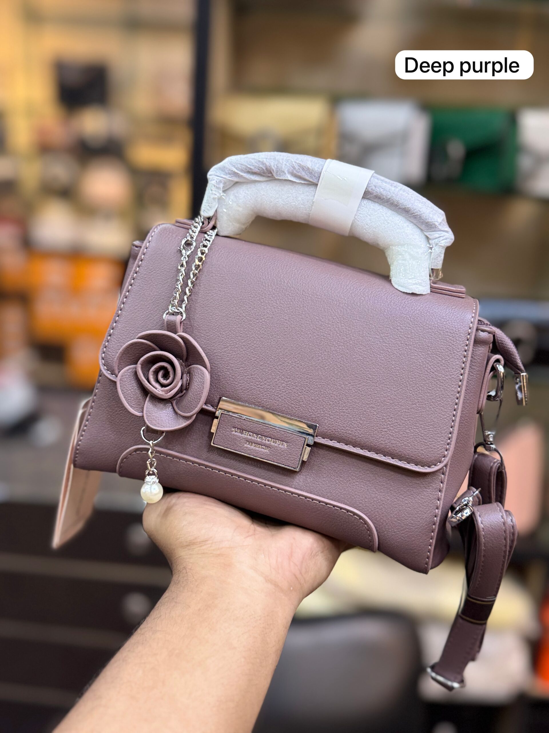 Imported Premium Handbag for Women Unique Design | Medium Size - Image 8