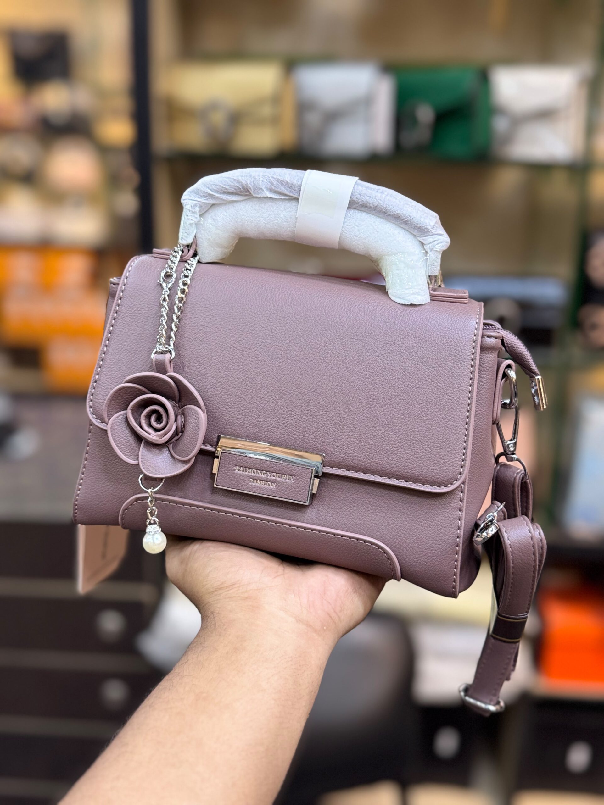 Imported Premium Handbag for Women Unique Design | Medium Size - Image 7