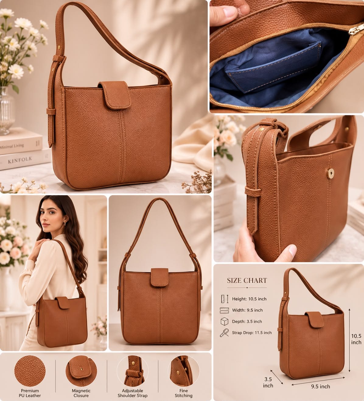 Elegant Shoulder Bag - Image 8