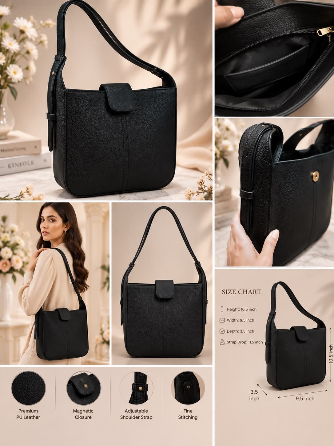 Elegant Shoulder Bag - Image 10