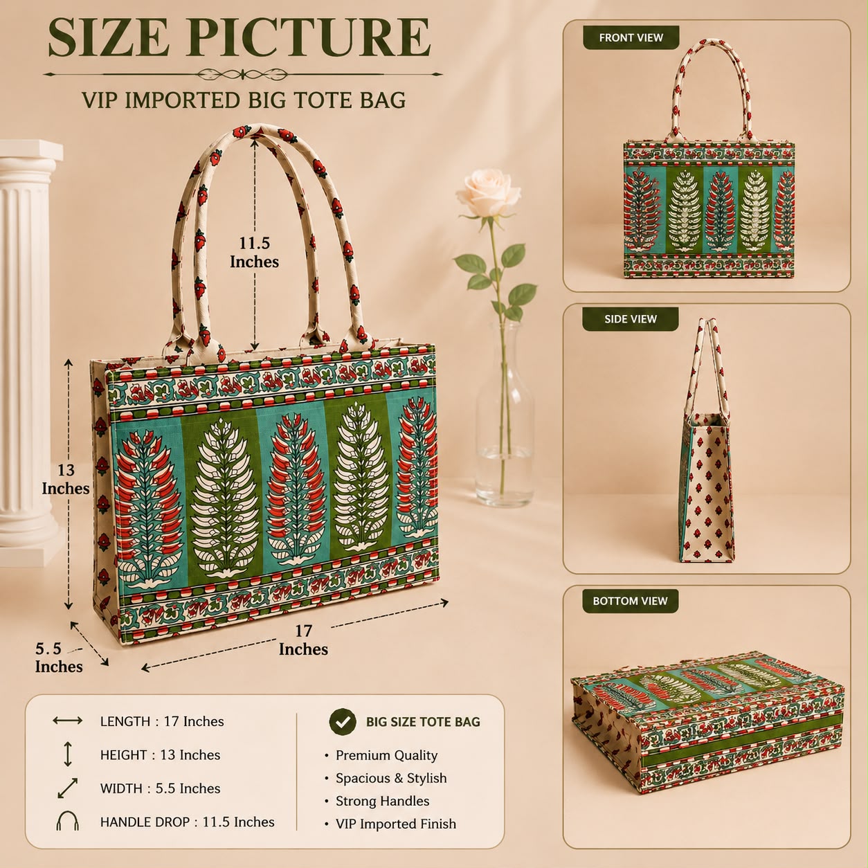 VIP Imported Big Tote Bag 2026 - Image 2