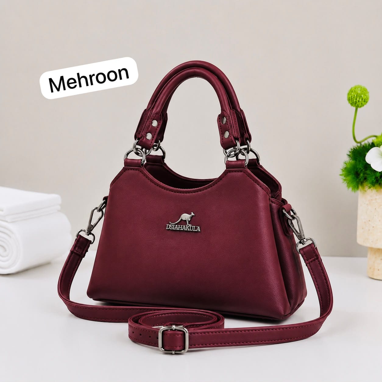 Kengro Branded Hand Bag for Girls – Premium Quality Shoulder Bag | 8 Colors Available - Image 6