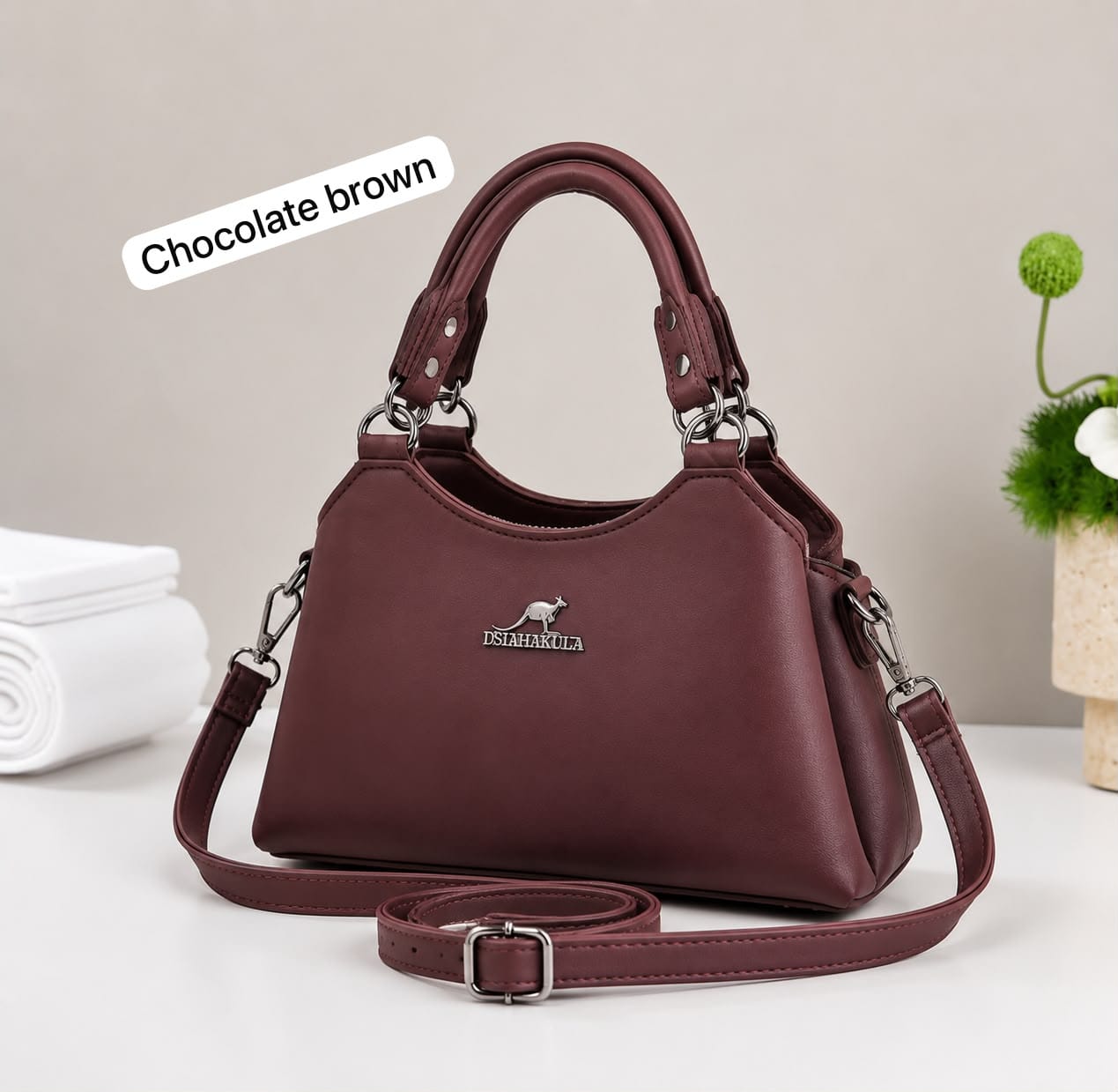 Kengro Branded Hand Bag for Girls – Premium Quality Shoulder Bag | 8 Colors Available - Image 7