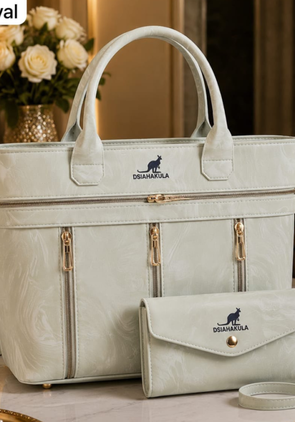2 Pcs Kangroo Stylish Hand Bags For Girls