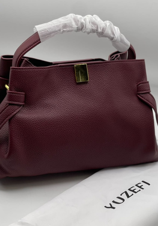Yuzefi Gyoza Premium Leather Tote Bag For Women