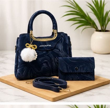 NEW JING & PIN Stylish Crossbody Bag 2 Pcs For Girls