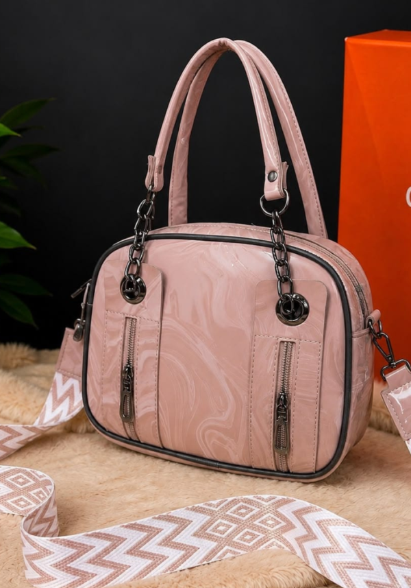 High Quality 2 Pockets Cross Body Bag