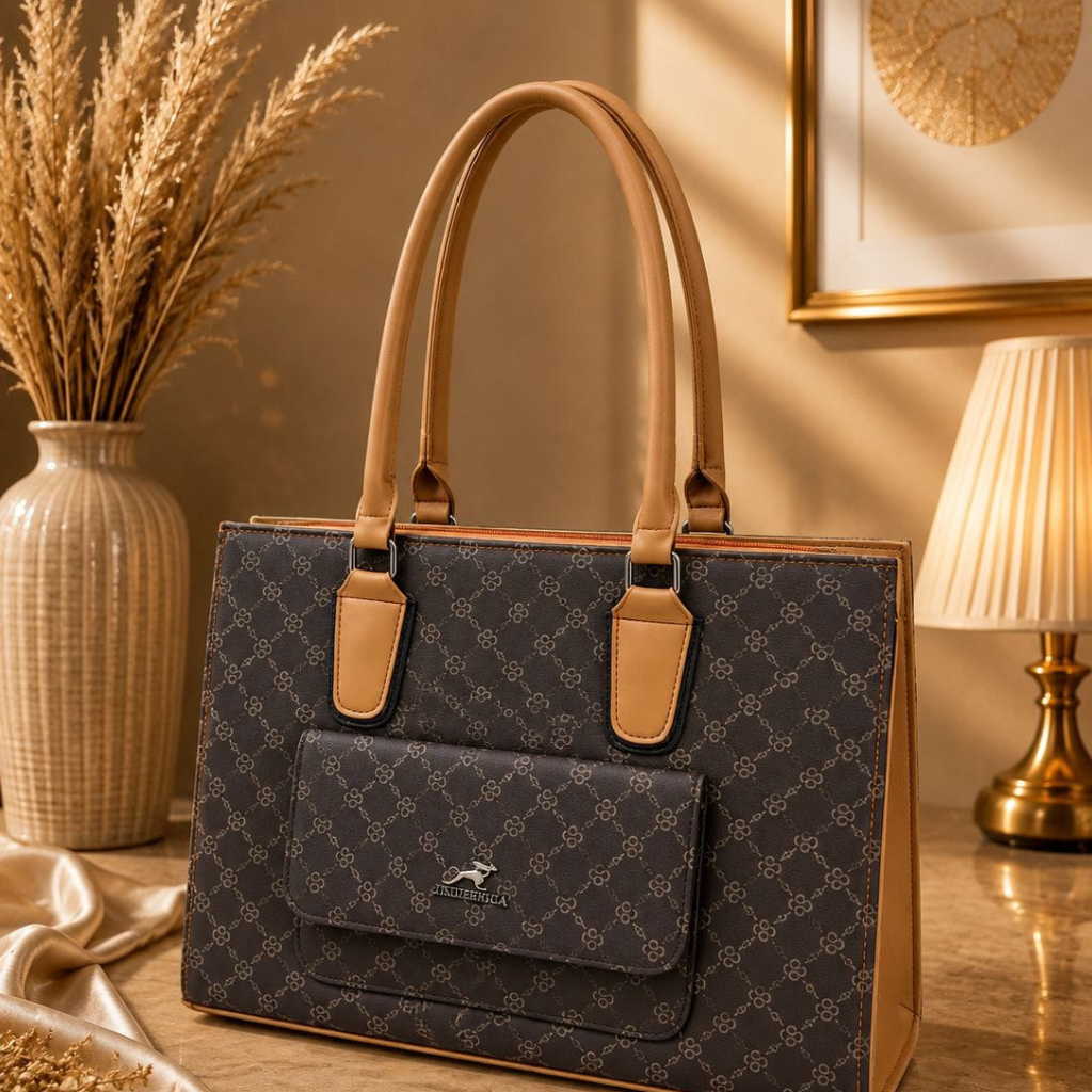 Premium Classic Monogram Tote Bag