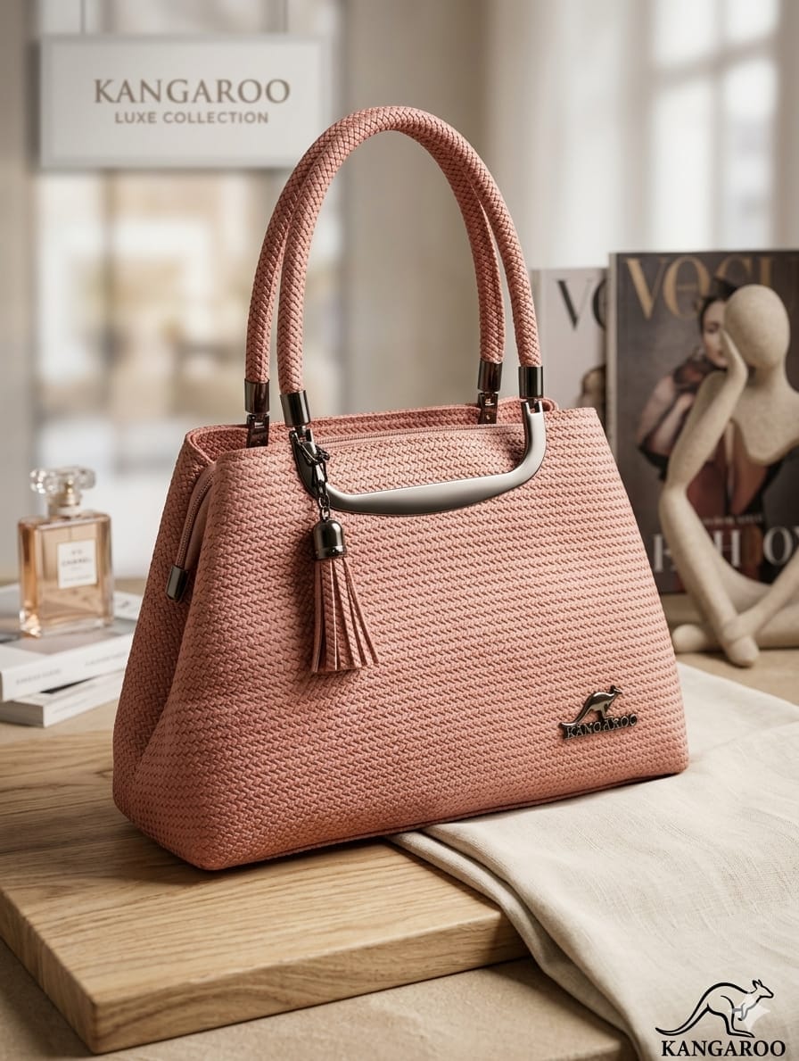 Elegant High Quality Bags with Long Straps & Leather Keychains - Image 4