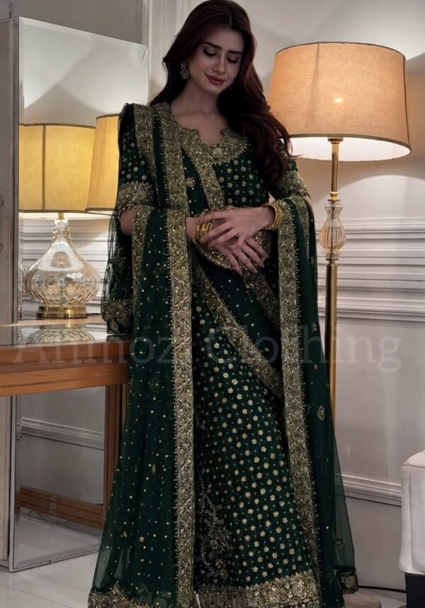 Haris Shakeel Addwork Formal Wedding Collection – Aisha Magenta